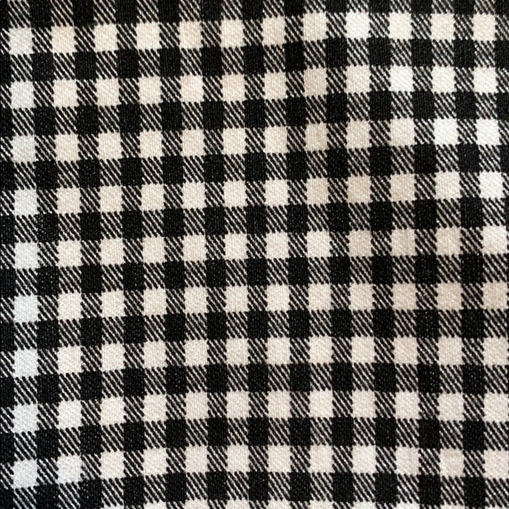 Miusol Black White Gingham‎ Retro Dress Stretchy EUC XL - Picture 9 of 12